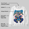 Royal Blue Collection DopeSkill Sweatshirt At The Top Graphic