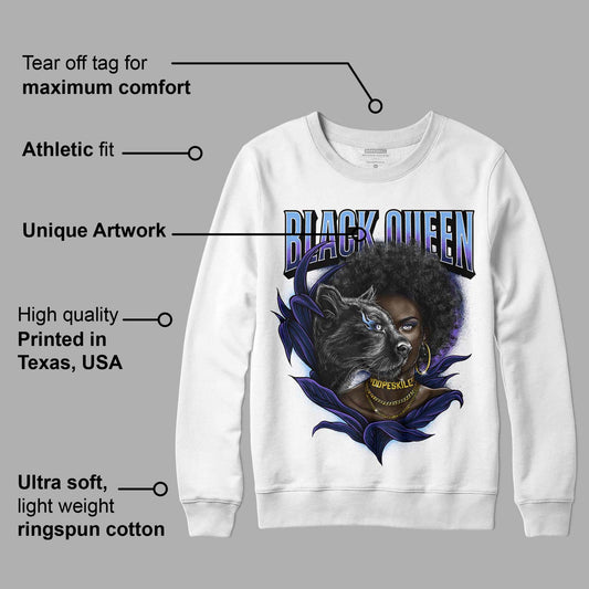 Georgetown 5s DopeSkill Sweatshirt New Black Queen Graphic