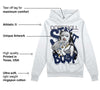 AJ Spizike White Obsidian DopeSkill Hoodie Sweatshirt Stay It Busy Graphic