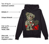 Max 90 Neutral Olive DopeSkill Hoodie Sweatshirt Broken Heart Graphic