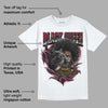 Burgundy 5s DopeSkill T-Shirt New Black Queen Graphic