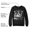 Black Metallic Chrome 6s DopeSkill Sweatshirt Trust No One Graphic