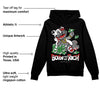"Black/White" 1s DopeSkill Hoodie Sweatshirt Born To Be Rich Graphic