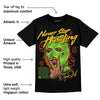 Neon Green Collection DopeSkill T-Shirt Never Stop Hustling Graphic