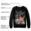 Bred Reimagined 4s DopeSkill Sweatshirt New No Days Off Graphic