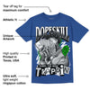 Brave Blue 13s DopeSkill Navy T-shirt Sorry I've Been Trappin Graphic