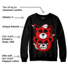 Satin Bred 1s DopeSkill Sweatshirt New Double Bear Graphic