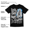 Reverse Oreo 6s DopeSkill T-Shirt Real Ones Move In Silence Graphic