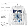 AJ Spizike White Obsidian DopeSkill Sweatshirt Thunder Dunk Graphic