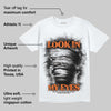 Orange Black White DopeSkill T-Shirt Look In My Eyes Graphic