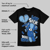 Foamposite One Dark Neon Royal DopeSkill T-Shirt Love Sick Graphic