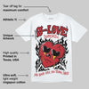 Ferrari 14s DopeSkill T-Shirt Crying Heart Graphic