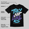 Aqua 8s DopeSkill T-Shirt They Not Like Us Graphic