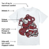 Team Red 1s DopeSkill T-Shirt Bear Steals Sneaker Graphic