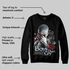 Black Metallic Reimagined 5s DopeSkill Sweatshirt Boys Don't Cry Graphic