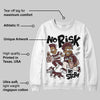 China 11s DopeSkill Sweatshirt No Risk No Story Graphic