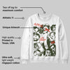 Olive Collection DopeSkill Sweatshirt Built Different Graphic