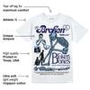 Powder Blue 9s DopeSkill T-Shirt Broken Bones Graphic