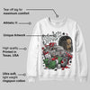 Cool Grey 9s DopeSkill Sweatshirt Stressless Graphic