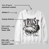 Samba OG White Black Clear Granite DopeSkill Sweatshirt Trust No One Graphic