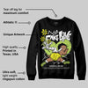 Bright Cactus 13s DopeSkill Sweatshirt No Fake Love Graphic