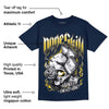 Michigan Dunks DopeSkill Midnight Navy T-Shirt Money On My Mind Graphic