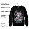 Bred Reimagined 4s DopeSkill Sweatshirt Smile Through The Pain Graphic