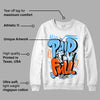 Dunk Low Futura University Blue DopeSkill Sweatshirt New Paid In Full Graphic