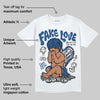 Storm Blue 1s 2025 DopeSkill T-Shirt False Love Graphic