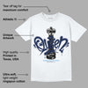 Midnight Navy 3s DopeSkill T-Shirt Queen Chess Graphic