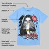 Knu Stack Vintage Satin Dream Blue DopeSkill Blue T-shirt NPC Graphic