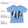 University Blue 6s DopeSkill Toddler Kids T-shirt Tear My Heart Out Graphic - University Blue T-shirt