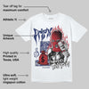 Rare Air Deep Royal Blue 1s DopeSkill T-Shirt Drip'n Never Tripp'n Graphic