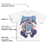 University Blue Collection DopeSkill Toddler Kids T-shirt At The Top Graphic