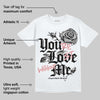Harris Tweed x Black/Phantom Dunk DopeSkill T-Shirt You’re Lost Without Me Graphic