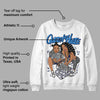 Midnight Navy 3s DopeSkill Sweatshirt Queen Of Hustle Graphic