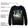 Aqua 5s DopeSkill Sweatshirt Trust No One Graphic