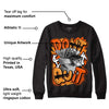 Brilliant Orange 12s DopeSkill Sweatshirt Don't Quit Graphic