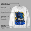 Royal Blue Collection DopeSkill Sweatshirt Black King Graphic