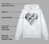 Frozen Moments 4s DopeSkill Hoodie Sweatshirt Heart AJ 4 Graphic