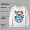 Dunk Low Futura University Blue DopeSkill Sweatshirt New Double Bear Graphic