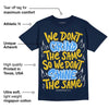 Michigan Dunks DopeSkill Midnight Navy T-Shirt Grind Shine Graphic