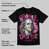 Rick RO Pink Leather Sneakers DopeSkill T-Shirt Money Don't Lie Graphic