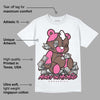 Dunk Smokey Mauve Playful Pink White Brown DopeSkill T-Shirt MOMM Bear Graphic