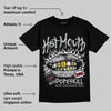 Wolf Grey 12s DopeSkill T-Shirt Hot Mouth Graphic