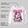 Fierce Pink 1s DopeSkill Sweatshirt Real Lover Graphic