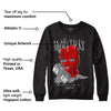 Black Cement 2s DopeSkill Sweatshirt Money Talks Graphic