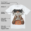 Orange Black White DopeSkill T-Shirt Rich Youth Graphic