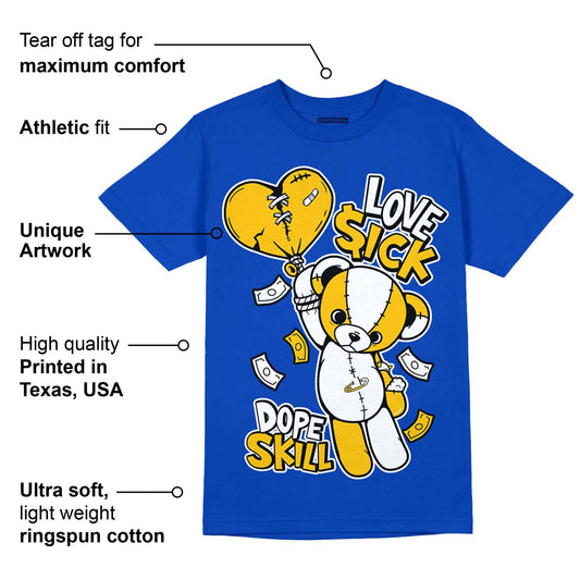 Laney 14s DopeSkill Varsity Royal T-shirt Love Sick Graphic