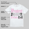 Orchid 4s DopeSkill T-Shirt Protect Me From Evil Graphic